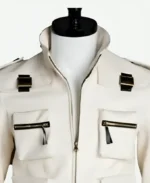 King of Fighters World Kyo Kusanagi Jacket Front Closeup