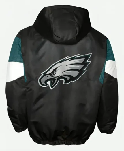 Philadelphia Eagles Starter Black Jacket Back