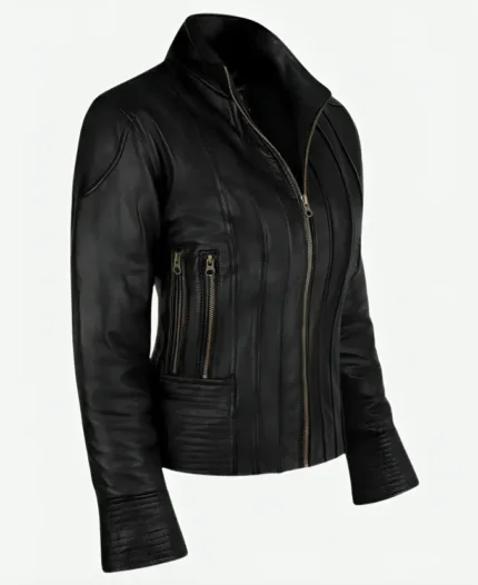 Transformers 2 Megan Fox Biker Jacket Side