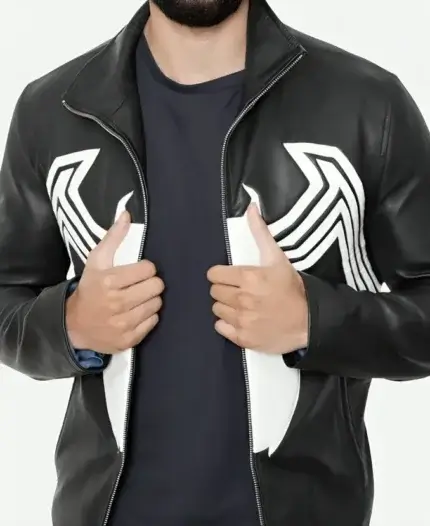 Venom The Last Dance Leather Jacket Detailing