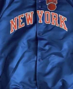 90’s New York Knicks Classic Jacket Detailing