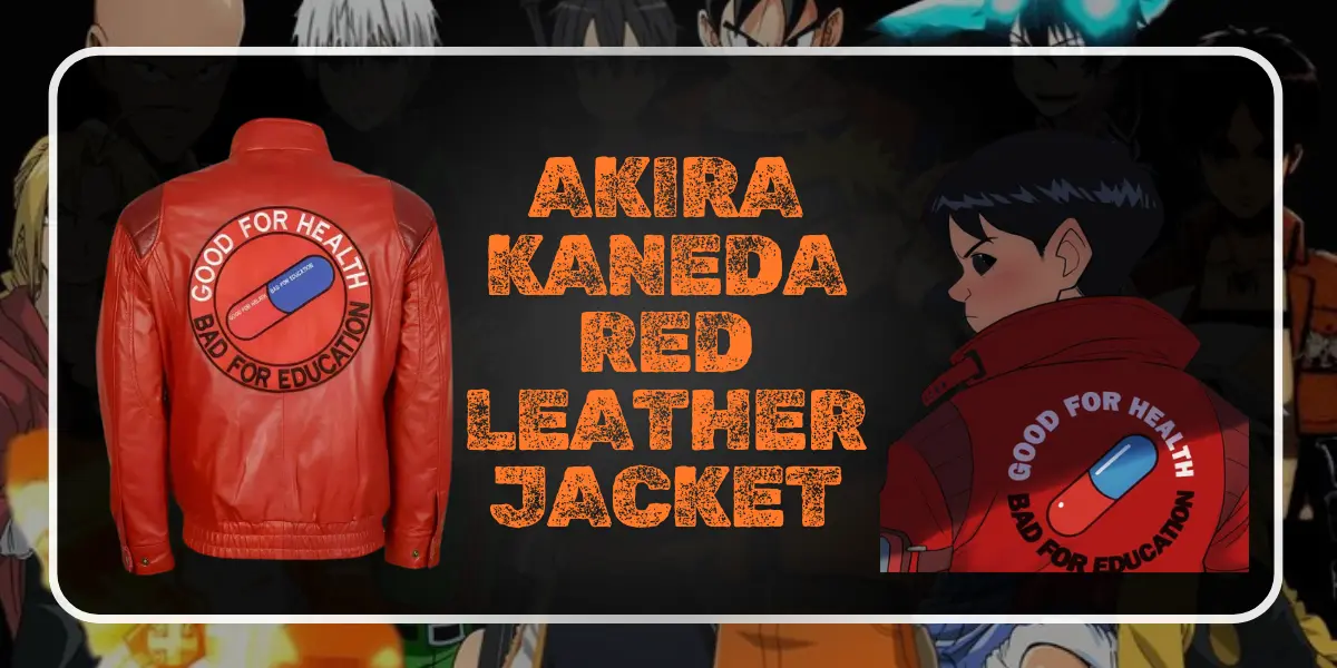 Akira Kaneda Red Leather jacket - Jacket Era