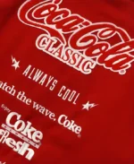 BAPE X Coca-Cola Jacket Red Detailing