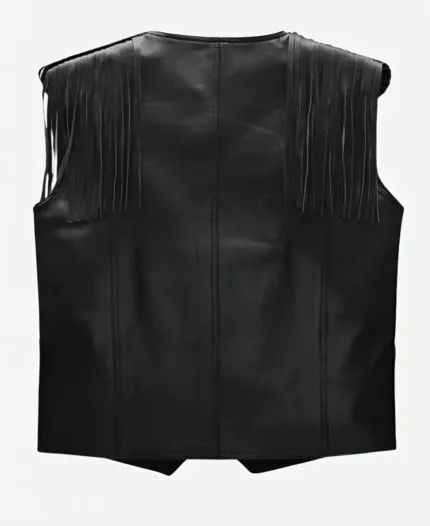 Barbie 2023 Ryan Gosling Leather Vest Back