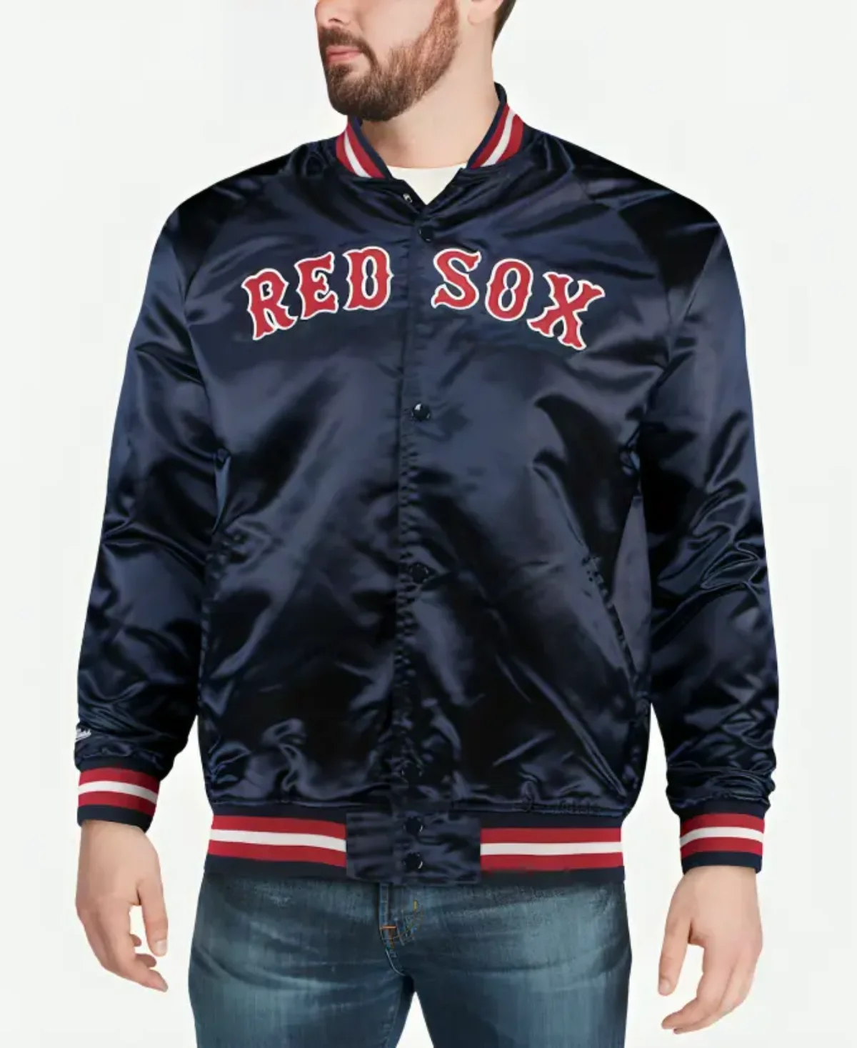 Boston Red Sox Mitchell Ness Jacket Jacket Era