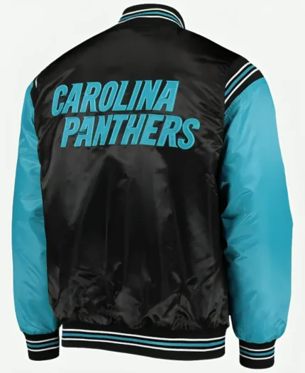 Carolina Panthers Enforcer Jacket Back