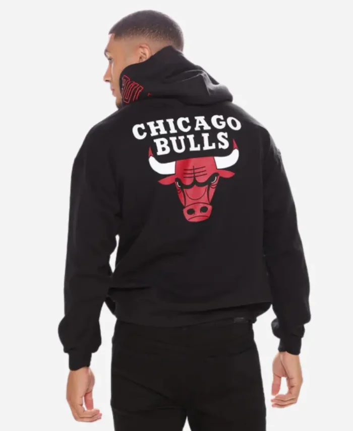 Chicago Bulls Hoodie Back