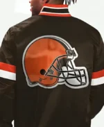 Cleveland Browns The Pick and Roll Jacket Detailing