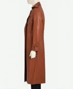 Doctor Who 15th The Doctor Leather Coat Left