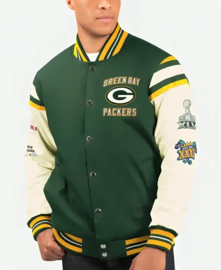 Green Bay Packers G-III Sports Jacket Front
