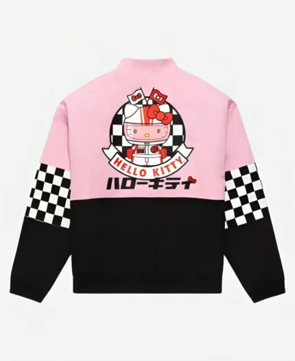 Hello Kitty Tokyo Speed Moto Jacket Back
