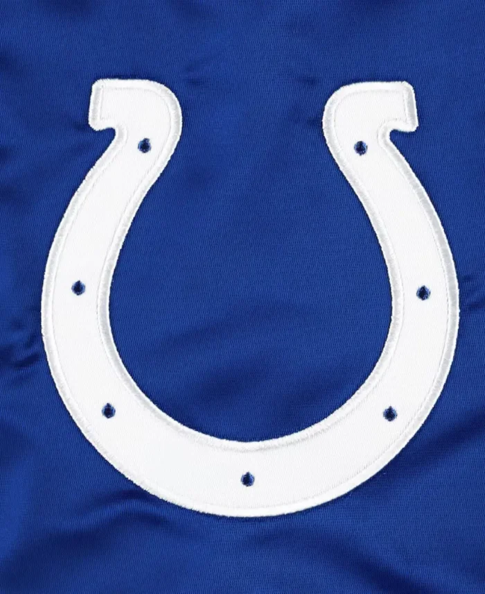 Indianapolis Colts Royal Blue Jacket Detailing