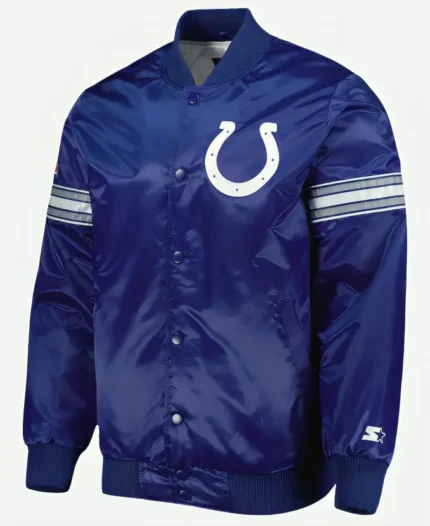 Indianapolis Colts Royal Blue Jacket Front