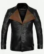 Jim Morrison The Doors Leather Jacket Front