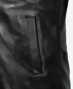 Jim Morrison The Doors Leather Jacket Pocket Detailing