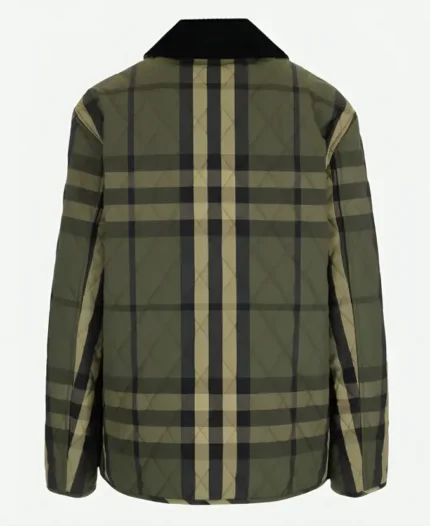 Kate Middleton Quilted Jacket Back