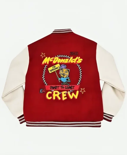 Kendall Hurns Mcdonalds Varsity Jacket Back