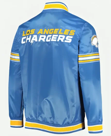 Los Angeles Chargers Starter Jacket Back