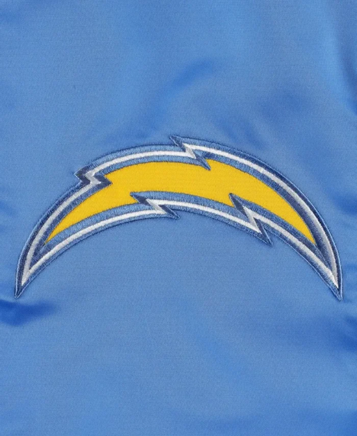 Los Angeles Chargers Starter Jacket Detailing