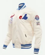 MLB Montreal Expos Retro Varsity Jacket Left Arm