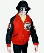 Michael Jackson Mickey Mouse Varsity Letterman Jacket