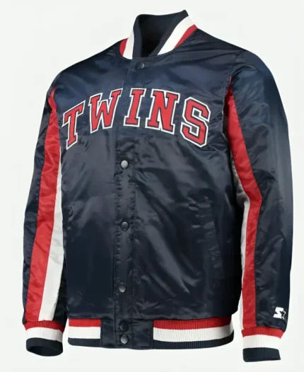 Minnesota Twins The Ace Varsity Jacket Front