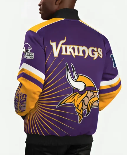 Minnesota Vikings G-III Sports Jacket Back