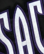 Mitchell & Ness Sacramento Kings Jacket Detailing