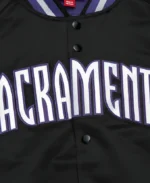 Mitchell & Ness Sacramento Kings Jacket Logo