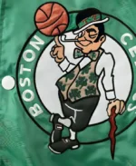 NBA Boston Celtics Point Guard Jacket Detailing