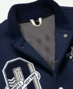 OVO X NFL Dallas Cowboys Jacket Collar Detail