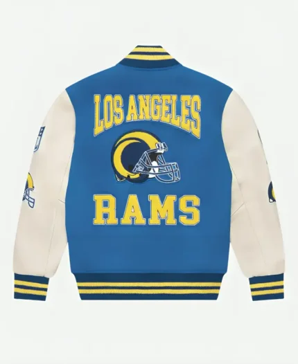OVO x NFL Los Angeles Rams Jacket Back
