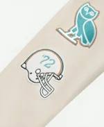 OVO x NFL Miami Dolphins Jacket Sleeve Detailing
