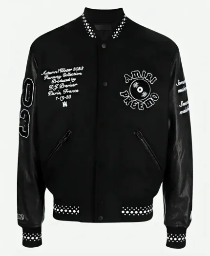 Patrick Mahomes Amiri Varsity Jacket Front