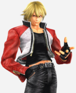 Rock Howard King of Fighters XIV White and Red Leather Jacket