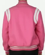 Saint Laurent Teddy Pink Jacket Back