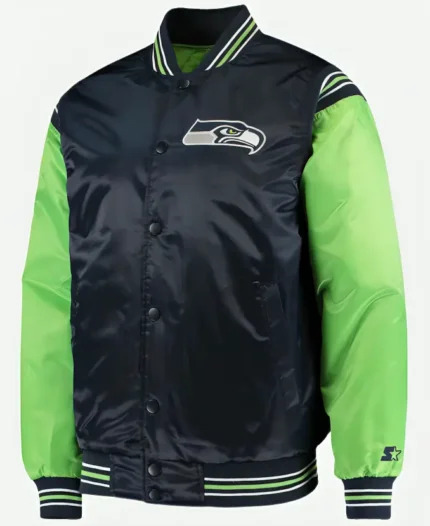 Seattle Seahawks Enforcer Jacket Front