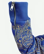 Snoop Dogg Super Bowl Halftime Blue Tracksuit Sleeves Detailing