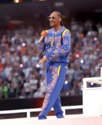 Snoop Dogg Super Bowl Halftime Blue and Black Bandana Sweat Tracksuit