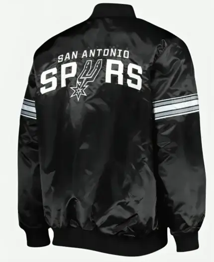 Soho San Antonio Spurs Satin Jacket Back