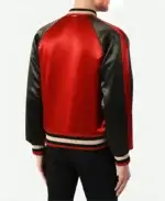 Succession S04 Jeremy Strong Red Jacket Back