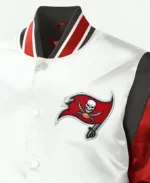 Tampa Bay Buccaneers Varsity Jacket Detailing