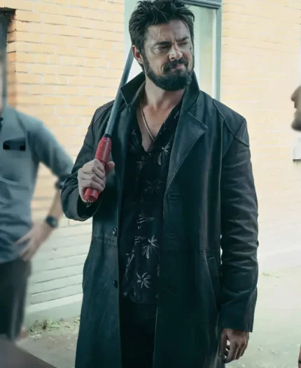 The Boys Billy Butcher Trench Coat front