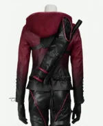 Thea Queen Willa Holland Hooded Jacket Back