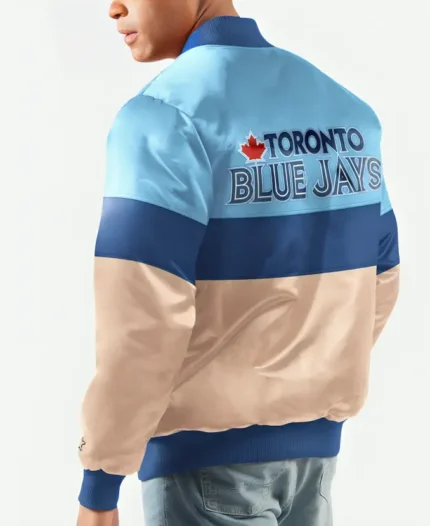Toronto Blue Jays Varsity Jacket Back