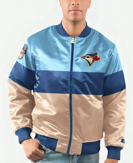 Toronto Blue Jays Varsity Jacket Front