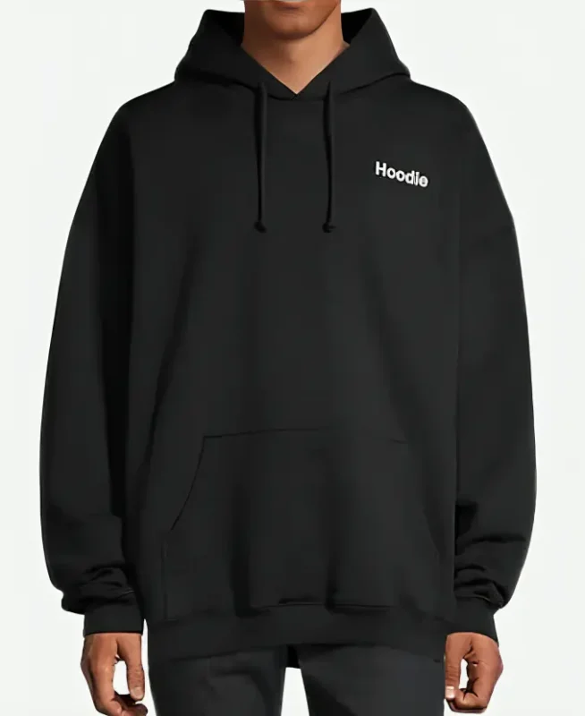 Vetements Definition Hoodie Black