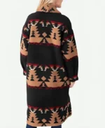 Yellowstone Beth Dutton Printed Coat Back