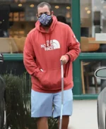 Adam Sandler North Face Red Hoodie