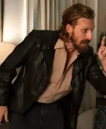 Austin Amelio Hit Man 2024 Leather Jacket Right Arm